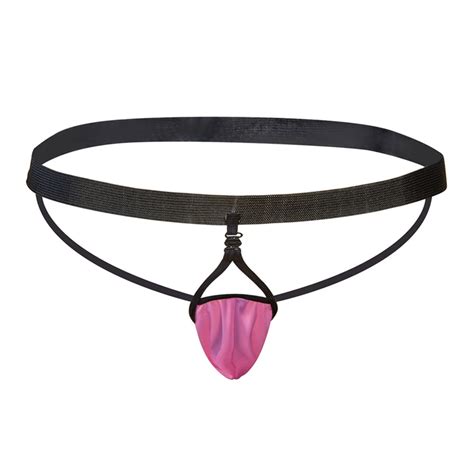Mannen Sexy Ademend Bikini Thong Perspectief Laagbouw Ondergoed Slips