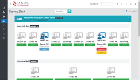 Queue Management System – ANDZ Consultants 