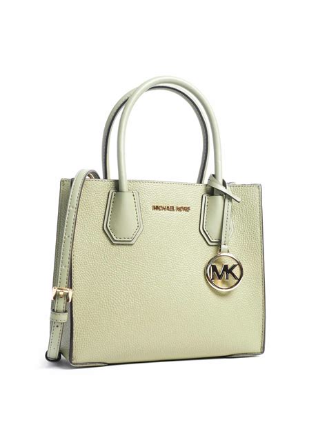 Michael Kors Mercer Medium Messenger Light Sage Averand