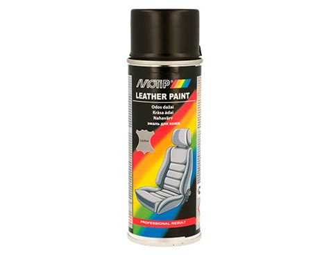 Spray Pintura Pele Preto Ml Atwoo Car Cosmetics