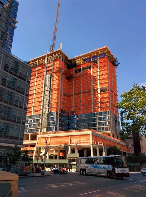 Construction Update 605 West 42nd Street New York Yimby
