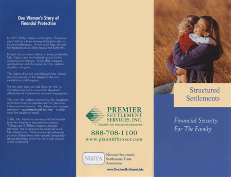 Marketing Brochures Premier Settlement Services Inc