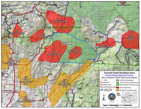 Colorado Elk Migration Map - Living Room Design 2020