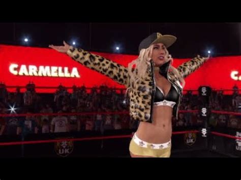 WWE 2K22 Carmella VS Kay Lee Ray YouTube