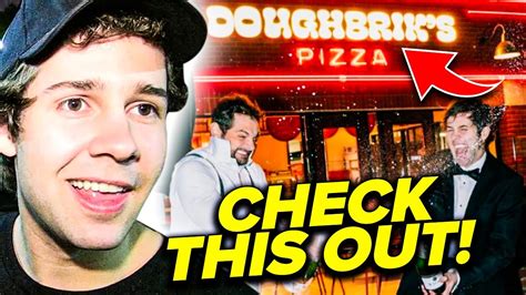 Inside David Dobrik S New Pizza Parlor Doughbrik S Youtube