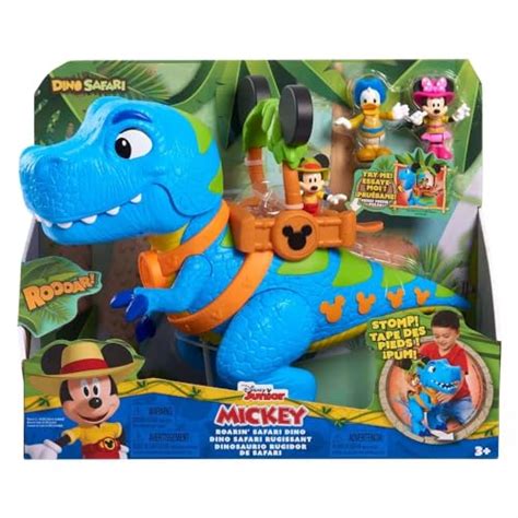 Disney Junior Mickey Mouse Funhouse Roarin Safari Dino Piece