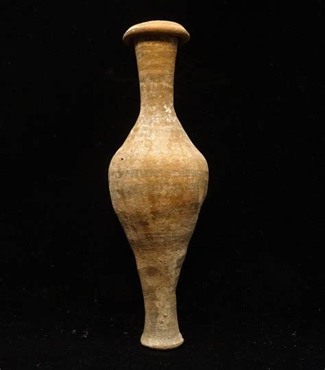 Ancient Greek Hellenistic Terracotta Large Black Banded Catawiki