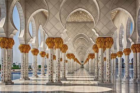 architecture, Interiors, Abu Dhabi, Mosques, United Arab Emirates ...