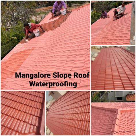 Sloping Roof Waterproofing Services At Rs 60sq Ft In Bengaluru