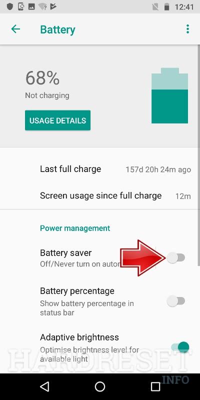 How To Turn On And Turn Off Power Saving Mode On MOTOROLA Moto G5