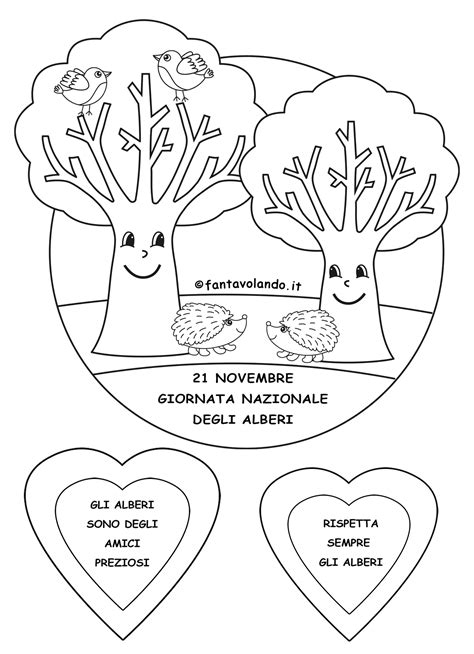 Attivit Per La Giornata Nazionale Degli Alberi Decorazione E