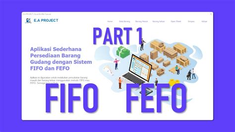 Part Aplikasi Persediaan Barang Gudang Mengunakan Metode Fifo Dan