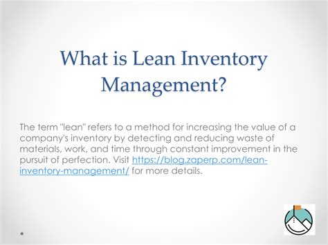 Ppt What Is Lean Inventory Management Powerpoint Presentation Free