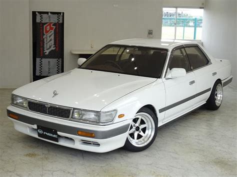 NISSAN LAUREL MEDALIST | 1990 | WHITE | km | details.- Japanese used ...