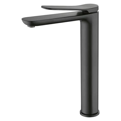 Imex Dinamarca Grifo De Lavabo Alto Negro BAUHAUS Grifo De Lavabo