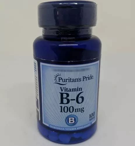 Vitamina B6 100mg Puritan S Pride 100 Tabletas En Venta En Lima Lima