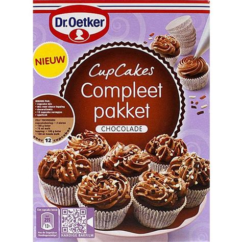 Dr Oetker Cupcakes Bakpakket Chocolade G