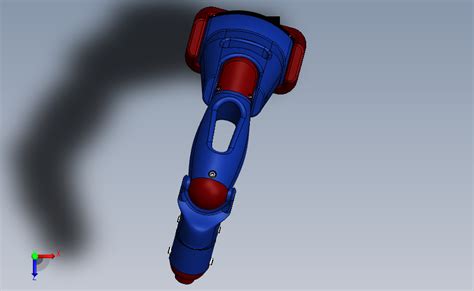 五轴机器人模型 Solidworks 2018 模型图纸下载 懒石网