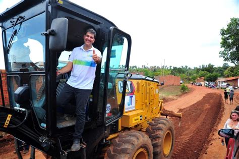 Prefeito Eduardo Braide Leva Asfalto Novo Comunidade Cajupary Zona