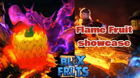 Blox Fruits Flame Fruit Showcase By Olixgamingzz Youtube