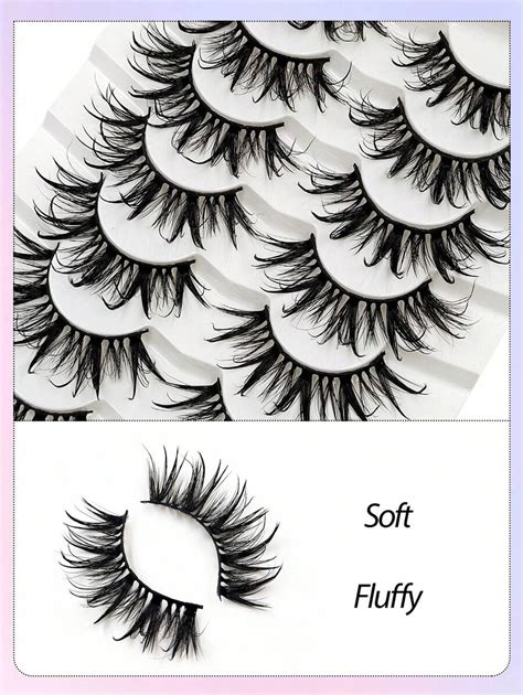 Asiteo Pairs Dramatic Manga False Eyelashes Wet Look Spiky Wispy