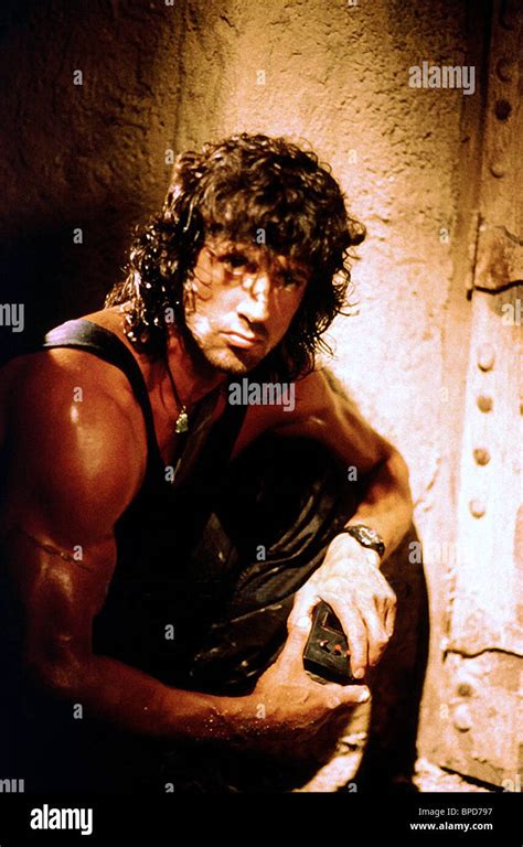 Sylvester Stallone Rambo Iii 1988 Stock Photo Royalty Free Image