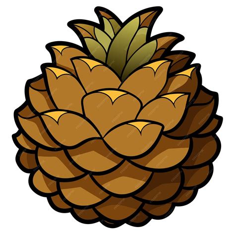 Pine Cone Clipart Vector Art And Illustration Premium Ai Generated Vector