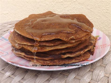 Pancakes sans oeufs sans lait ni beurre à la farine d épeautre T150