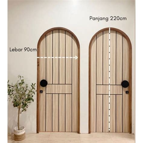 Jual Kusen Daun Pintu Lengkung Lapisan Hpl Shopee Indonesia