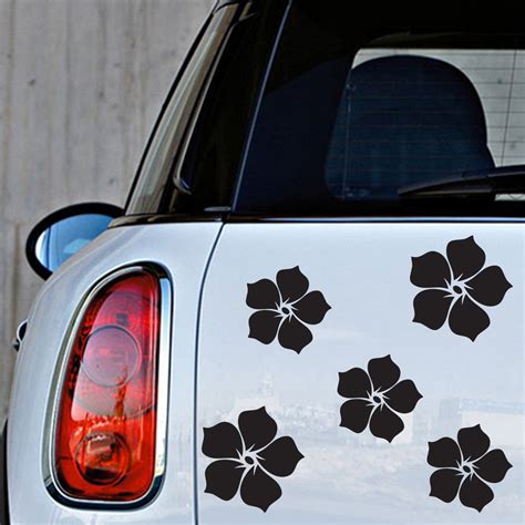 Sticker Voiture T Tes De Fleurs Stickers Nature Fleurs Ambiance Sticker