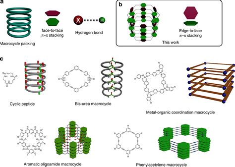 Different Packing Of Macrocycles A Illustration Of The Molecular