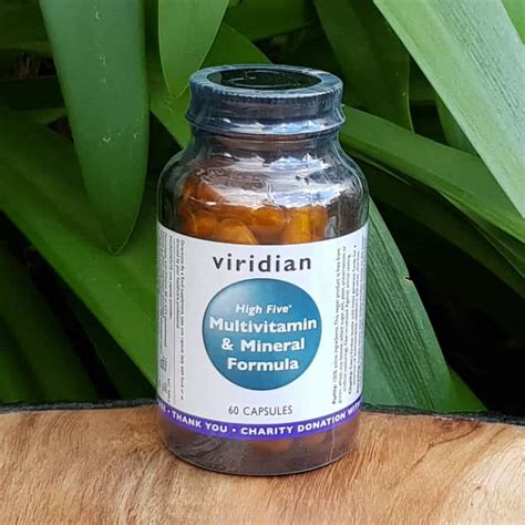 High Five Multivitamin And Mineral Formula Viridian Organic Choice