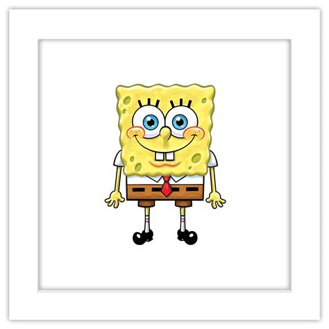 Gallery Pops Nickelodeon Spongebob Squarepants Spongebob Wall Art White Framed Version 12 X