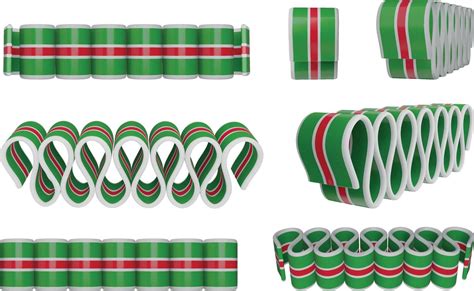 isolated ribbon candy 3d illustration. christmas sweet 44275599 Vector Art at Vecteezy