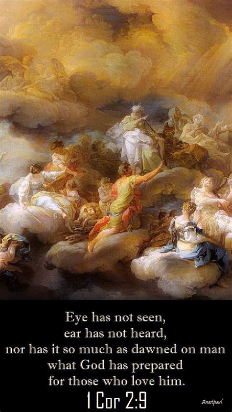 1 Cor 2 9 Eye Has Not Seen Sacred Scripture Bible Mapping