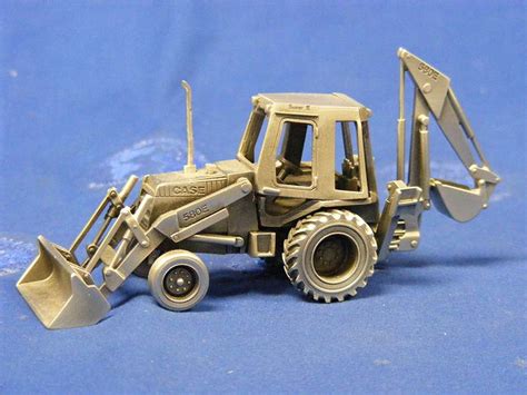 Buffalo Road Imports Case 580e Tractor Backhoe Construction Tractor Loader Backhoes Pewter