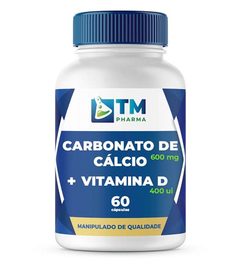 Carbonato De C Lcio Mg Vitamina D Ui C Psulas Tm Pharma