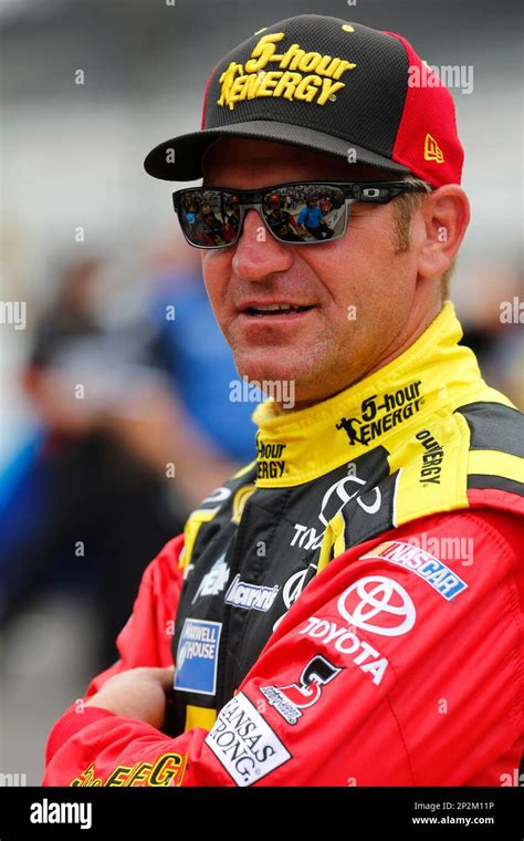 Clint Bowyer During Qualifying For The Nascar Brickyard 400 Auto Race