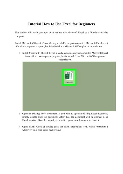 SOLUTION: Tutorial how to use excel for beginners - Studypool