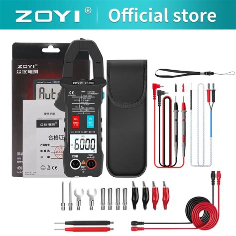 Zoyi Pince Multim Tre De Courant Num Rique Bluetooth Zt Bq Pince