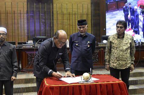 DPRD Sumbar Menggelar Rapat Paripurna Pengambilan Keputusan Ranperda