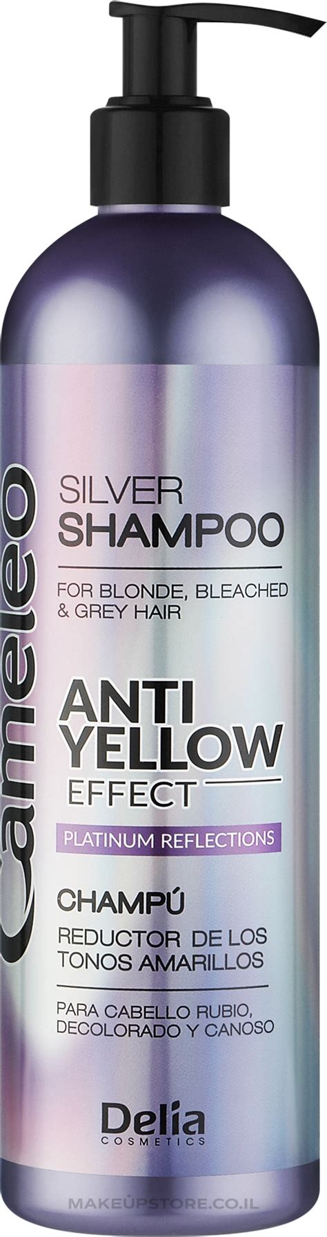 Delia Cosmetics Cameleo Silver Shampoo Blonde Hair Shampoo Silver