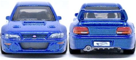 SUBARU IMPREZA B STi VERSIONのレビューWRC制覇マシンの公式によるレプリカモデル GHB Hot Wheels 情報まとめ ホット