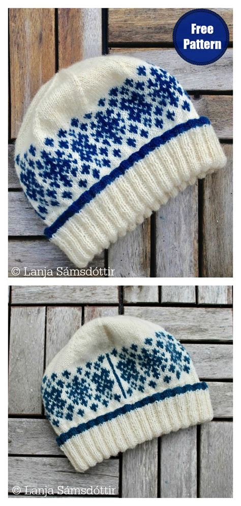 10 Fair Isle Hat Free Knitting Pattern Artofit