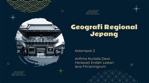 Tugas Geografi Regional Negara Jepangpptx Free Download