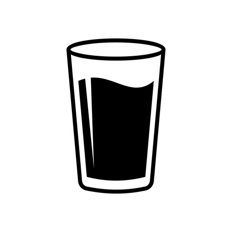 Water Glass Icon 13718245 Vector Art At Vecteezy