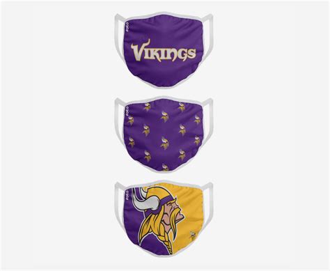 New Minnesota Vikings face masks are the perfect accessory for fans