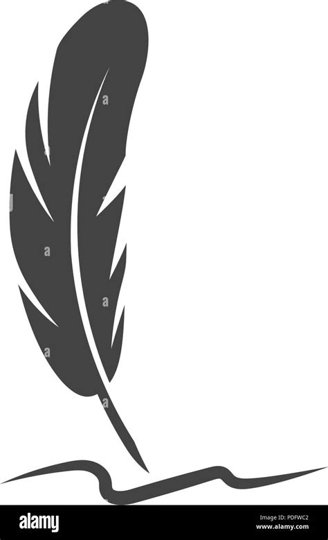 Plantilla De Logotipo De Plumas Plumas Icono Vectorial Ilustraci N