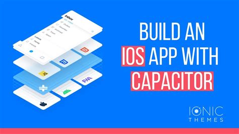 Turn Your Ionic App Into An IOS App Using Capacitor YouTube