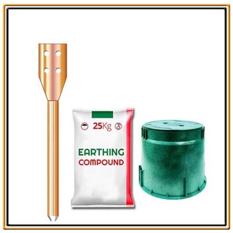 Copper Bonded Grounding Rod Solar Earthing Set 30 Kg 14 Mm At ₹ 350 Set In Pune